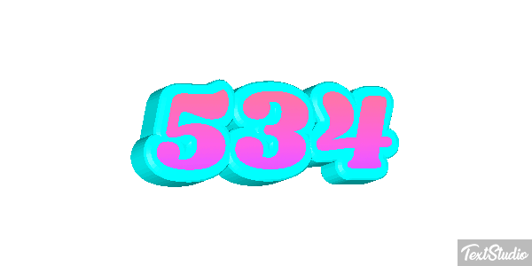 534 Metin efekti