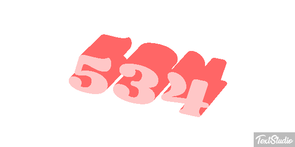 534 Metin efekti