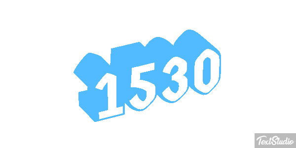1530 Text effect