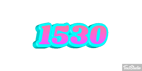 1530 Text effect