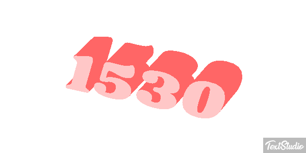 1530 Text effect