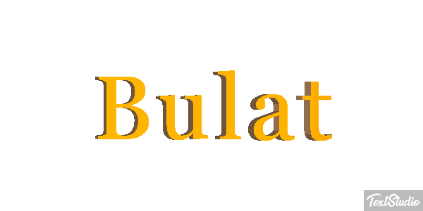 Bulat テキスト効果