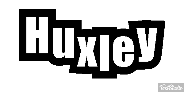 Huxley テキスト効果