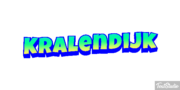Kralendijk Effetto testo