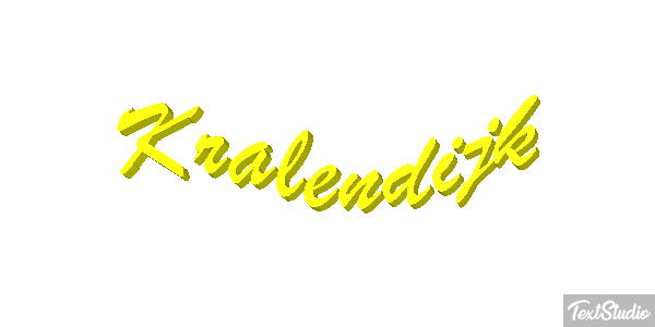 Kralendijk Effetto testo