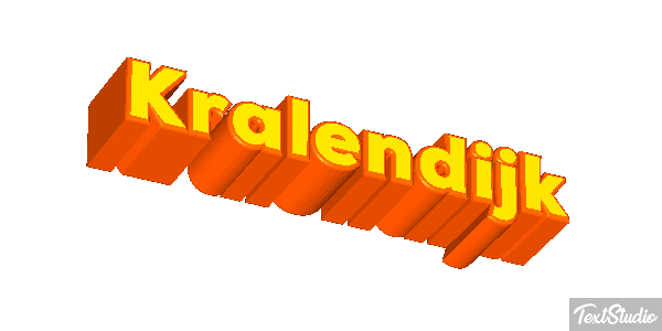 Kralendijk Effetto testo