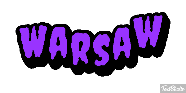 Warsaw Effetto testo