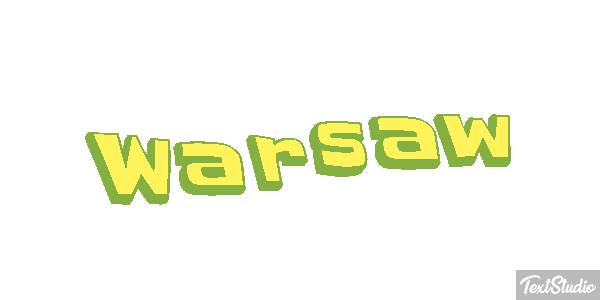 Warsaw Effetto testo