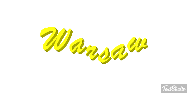 Warsaw Effetto testo