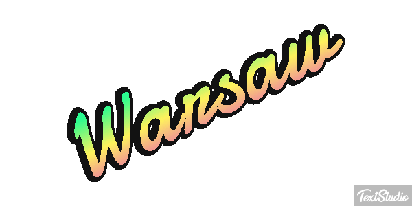 Warsaw Effetto testo