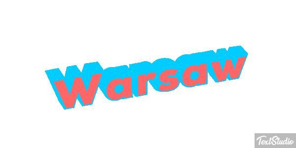 Warsaw Effetto testo