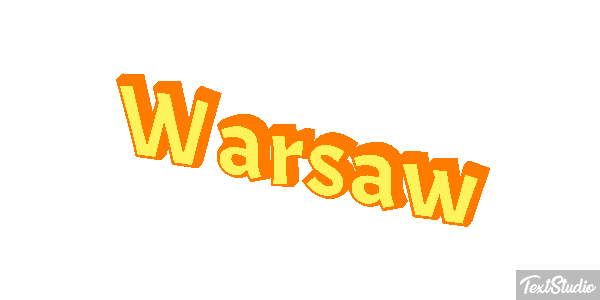 Warsaw Effetto testo