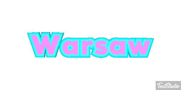 Warsaw Effetto testo