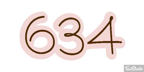 634 Effet de texte