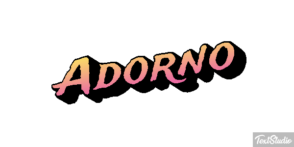 Adorno Effetto testo