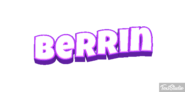 Berrin Text effect