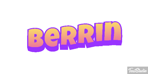 Berrin Text effect