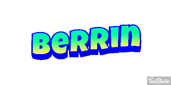 Berrin Text effect