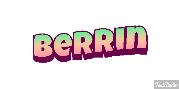 Berrin Text effect