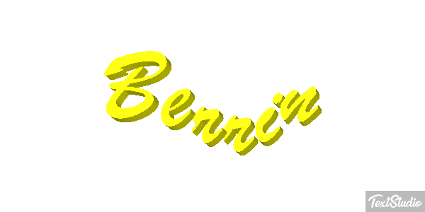 Berrin Text effect