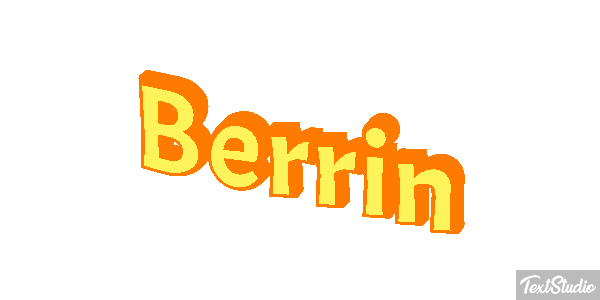 Berrin Text effect