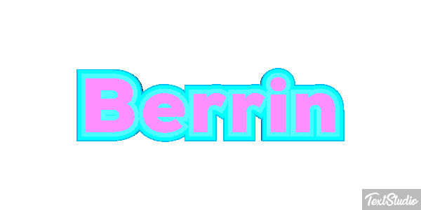 Berrin Text effect