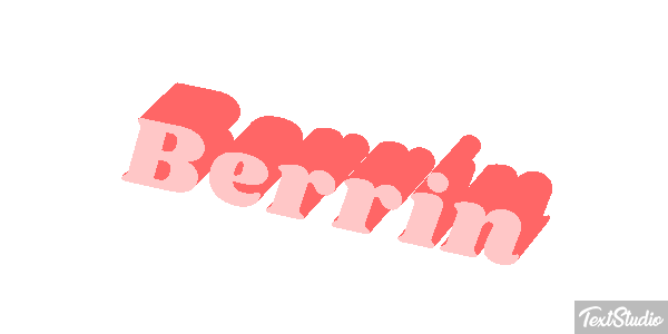 Berrin Text effect
