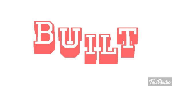 Built Efekt tekstowy