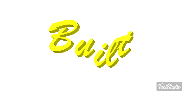 Built Efekt tekstowy