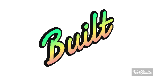 Built Efekt tekstowy