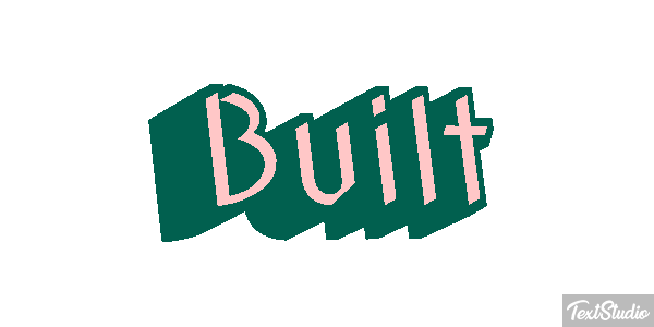 Built Efekt tekstowy