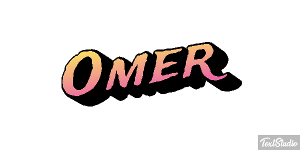 Omer テキスト効果