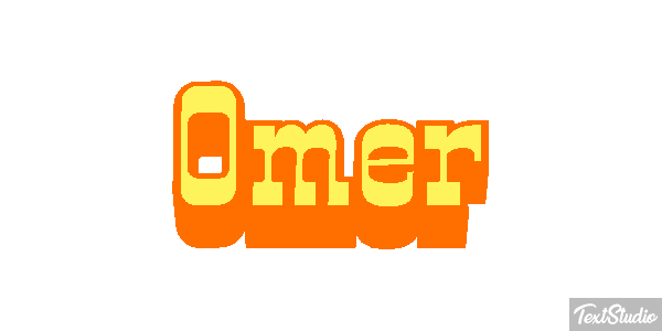 Omer テキスト効果