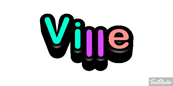 Ville Effet de texte