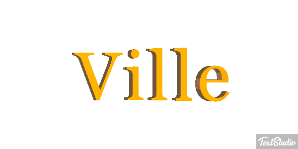 Ville Effet de texte