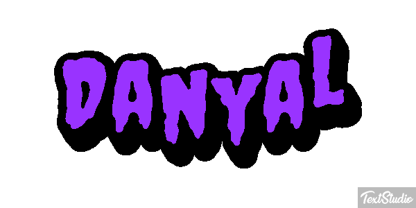 Danyal Text effect
