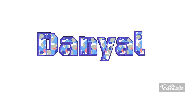 Danyal Text effect