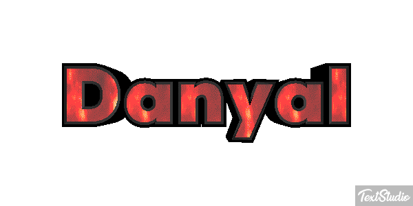Danyal Text effect