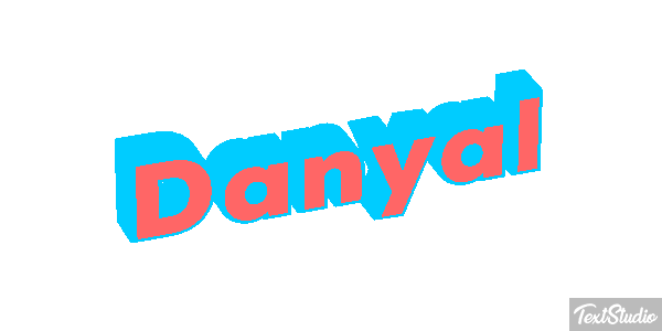 Danyal Text effect