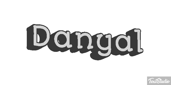 Danyal Text effect