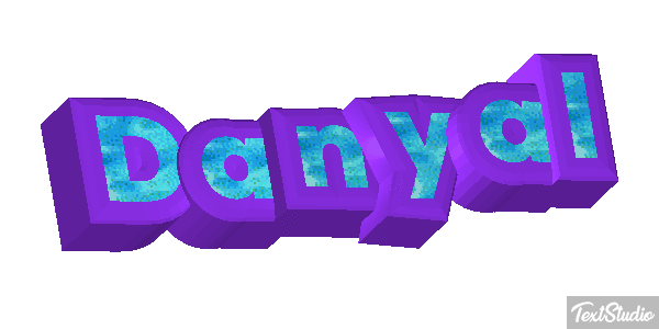 Danyal Text effect
