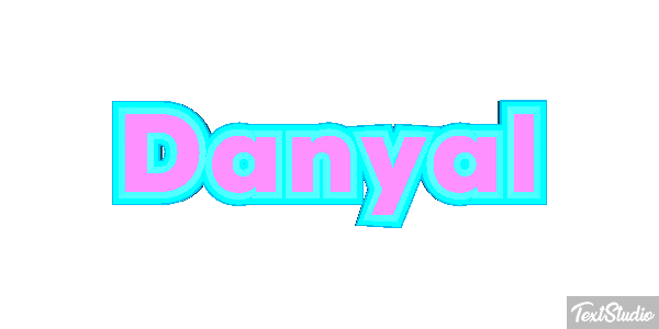 Danyal Text effect