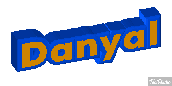 Danyal Text effect