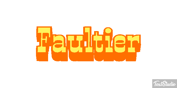 Faultier Texteffekt