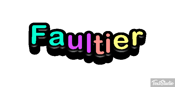 Faultier Texteffekt