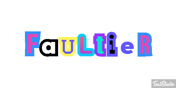 Faultier Texteffekt