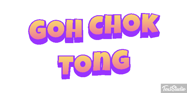 Goh Chok Tong Effetto testo