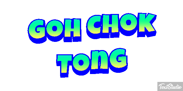 Goh Chok Tong Effetto testo