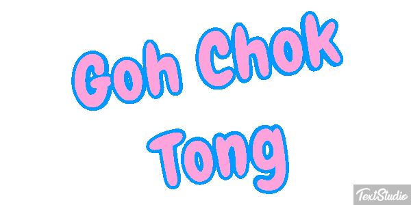 Goh Chok Tong Effetto testo