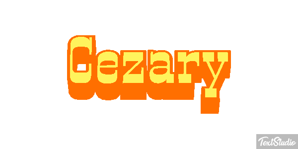 Cezary Efekt tekstowy